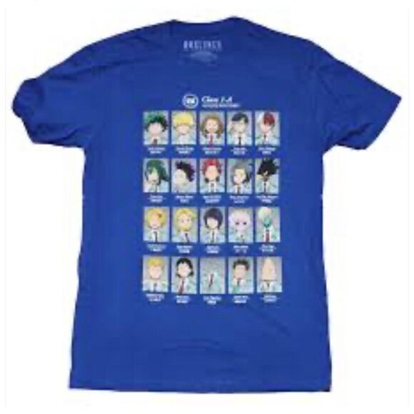 Adult Size S Box Lunch My Hero Academia Anime Manga Japanese Shirt - Picture 2 of 6